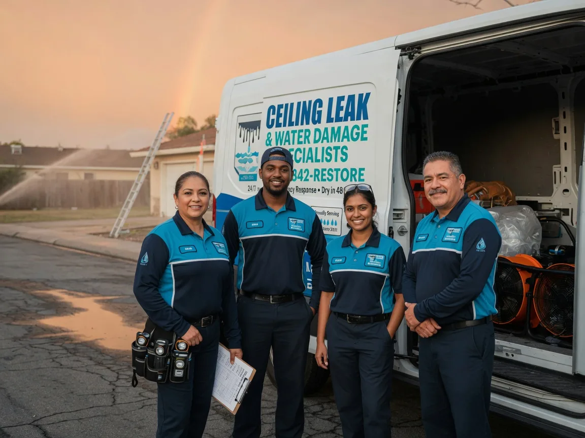 Ceiling Leak Cleanup company in Hyde Park, VT